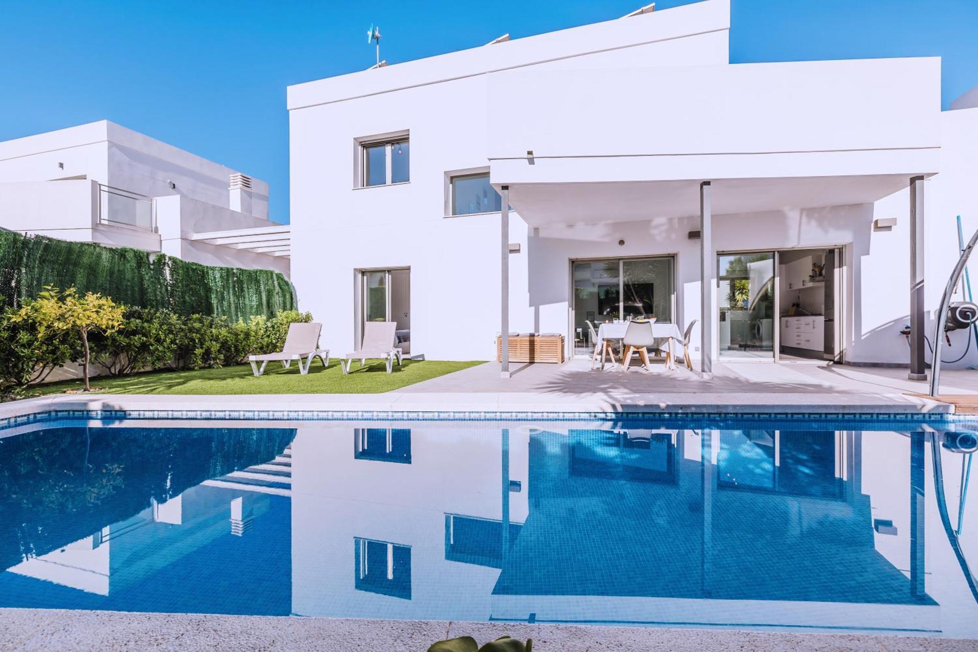 Casa Coco Stylisches Beachhouse Mit Pool & Sundeck Els Poblets Denia Eksteriør billede