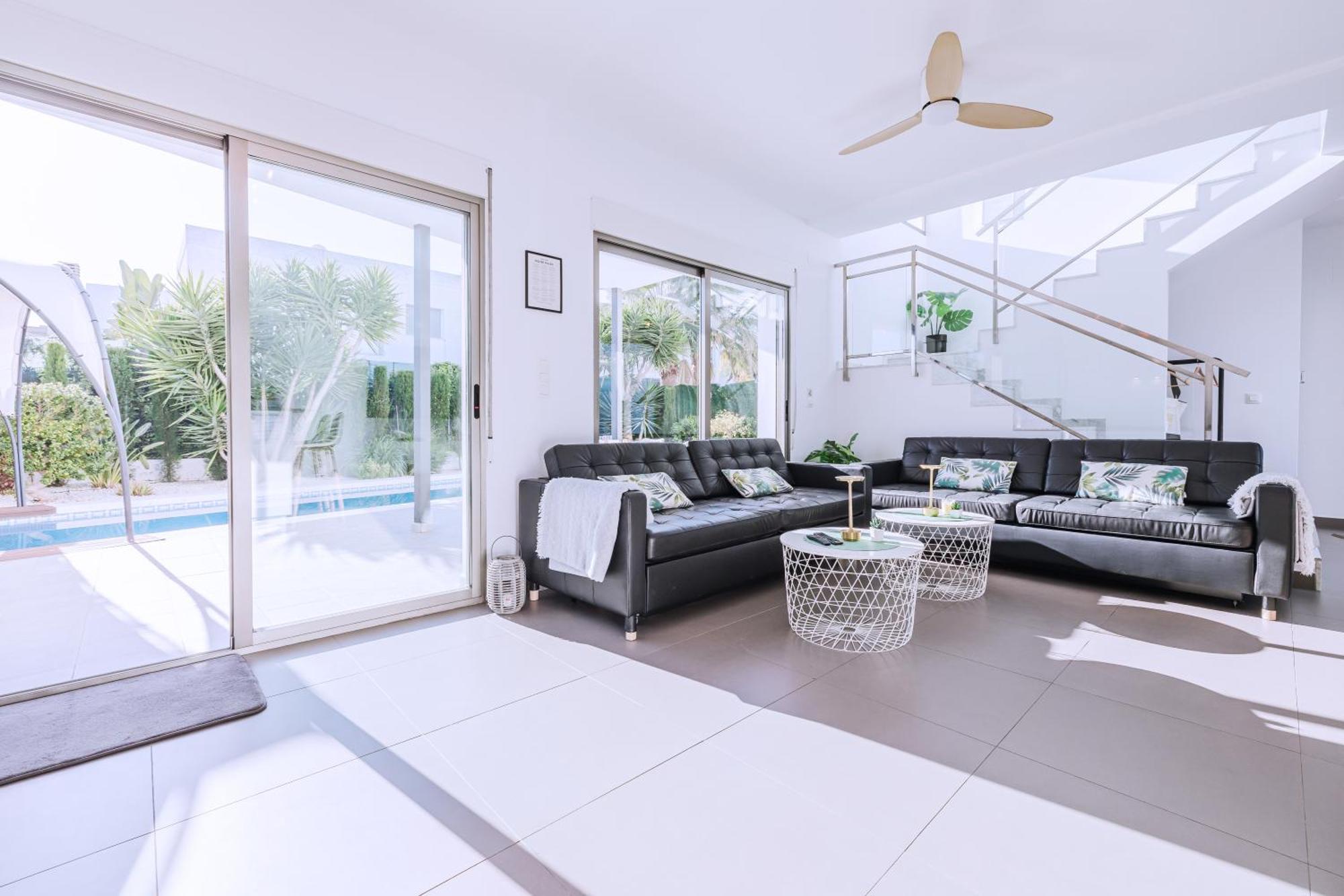 Casa Coco Stylisches Beachhouse Mit Pool & Sundeck Els Poblets Denia Eksteriør billede