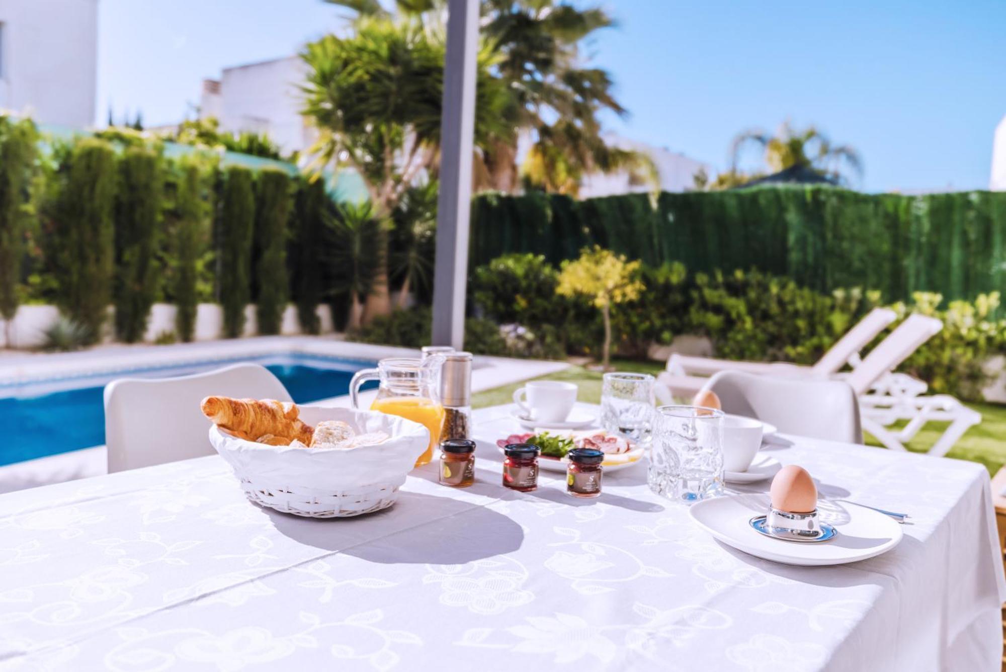 Casa Coco Stylisches Beachhouse Mit Pool & Sundeck Els Poblets Denia Eksteriør billede